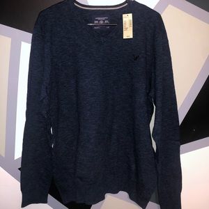 American Eagle V-Neck Long Sleeve Sweater